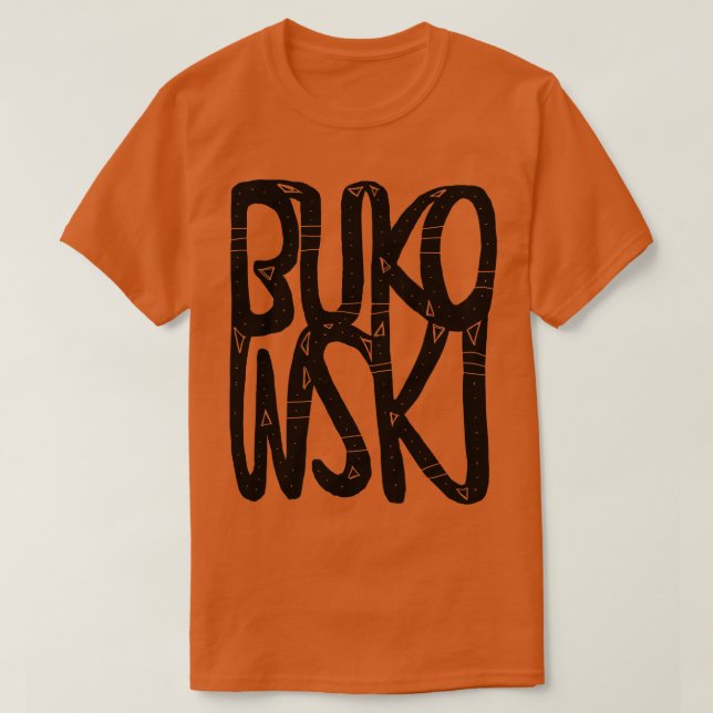 T-shirt Bukowski (Design devant)