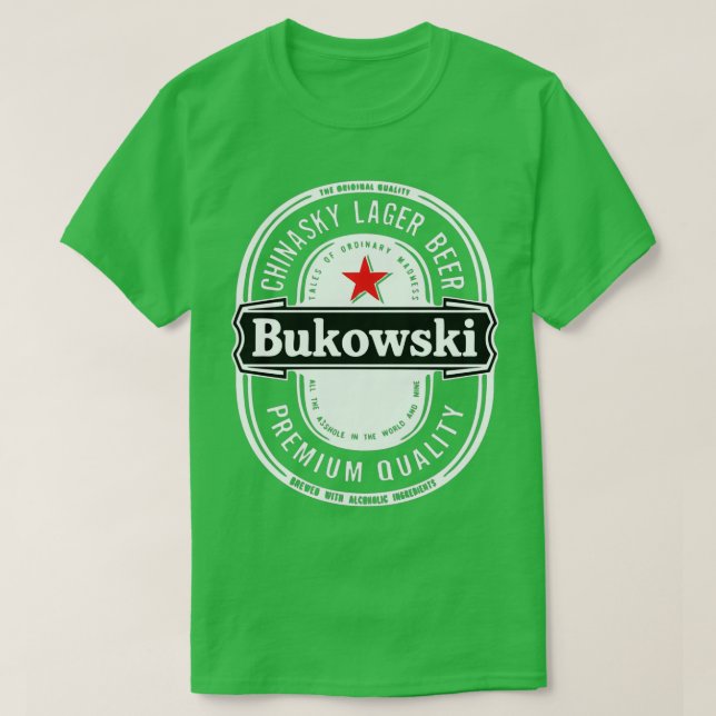 T-shirt Bukowski (Design devant)
