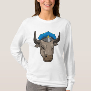 T-shirt Bull agent de police Police