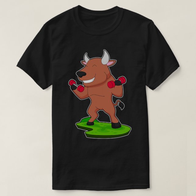 T-shirt Bull Bodybuilding (Design devant)