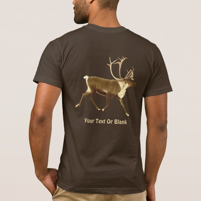 T-shirt Bull Caribou - Sepia (Dos)