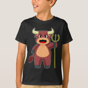 T-shirt Bull Halloween Devil
