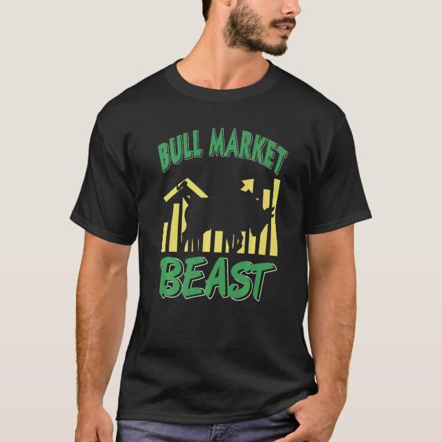 T-shirt Bull Market Cool Investisseur présent (Devant)
