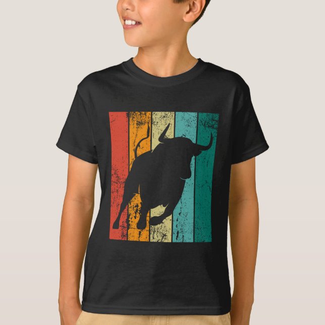 T-shirt Bull rétro (Devant)