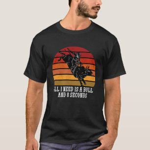 T-shirt Bull Rider Bull Rodeo 1