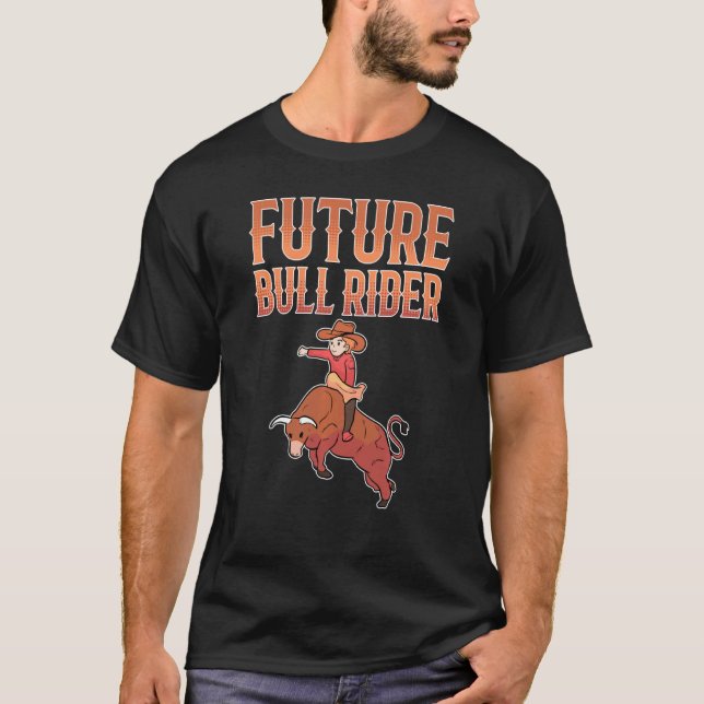 T-shirt Bull Rider Future Bull Rider (Devant)