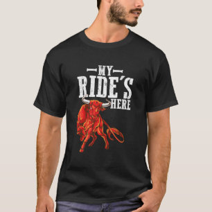 T-shirt Bull Riding Pbr Rodeo Bull Riders Pour Western Ran