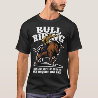 T-shirt Bull Riding Sports Rodéo Bull Rider Country Cowboy