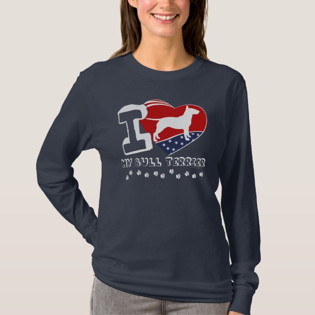 T-shirt Bull-terrier (Devant)