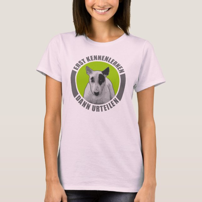 T-shirt Bull Terrier (Devant)