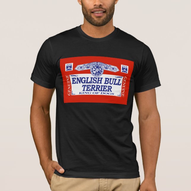 T-shirt Bull-terrier anglais (Devant)