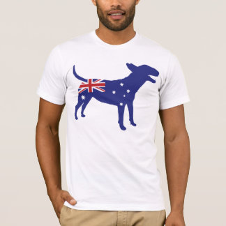 T-shirt Bull-terrier anglais/pièce en t australienne de