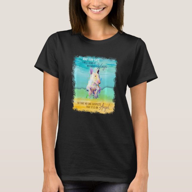 T-shirt Bull Terrier Anniversaire Pour Enfants Ado Love Bu (Devant)