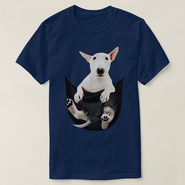 T-shirt Bull terrier avec amour (Design devant)