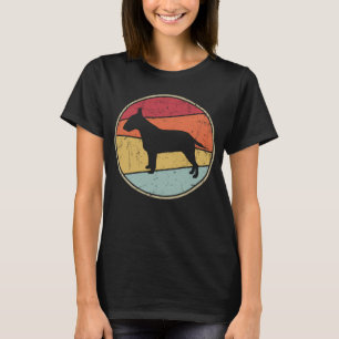 T-shirt Bull Terrier Chien Hommes femmes Vintage Bull Terr