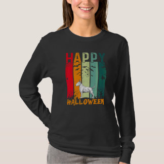 T-shirt Bull Terrier Chien Style Rétro Souper Halloween P