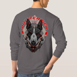 T-shirt BULL TERRIER Cyberpunk Samurai Elite