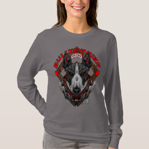 T-shirt BULL TERRIER Cyberpunk Samurai Elite