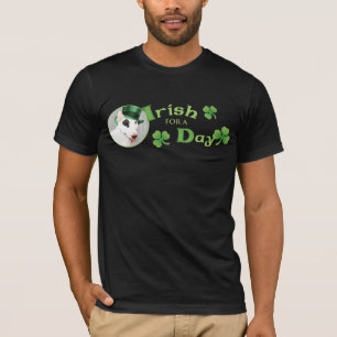 T-shirt Bull-terrier du jour de St Patrick