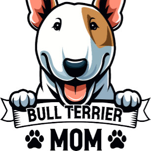 T-shirt Bull Terrier Maman