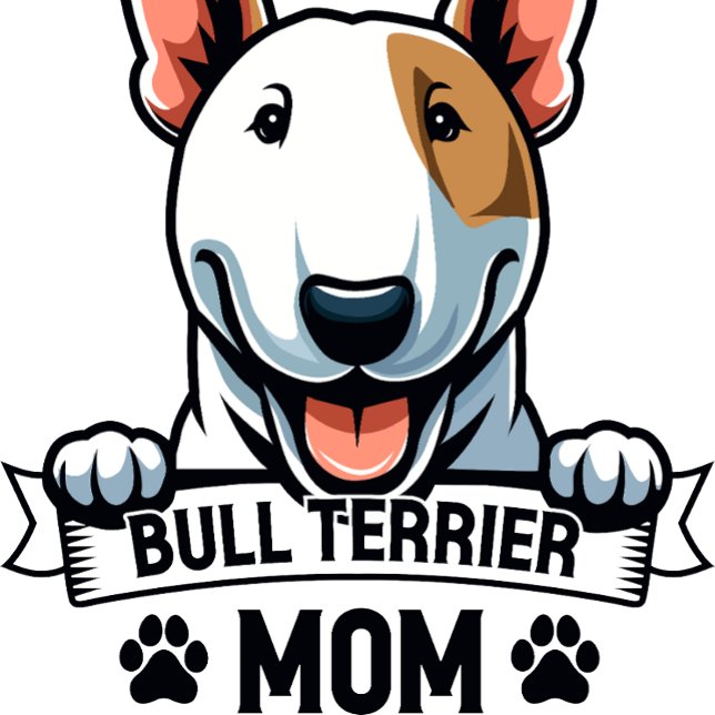 T-shirt Bull Terrier Maman (Créateur téléchargé)