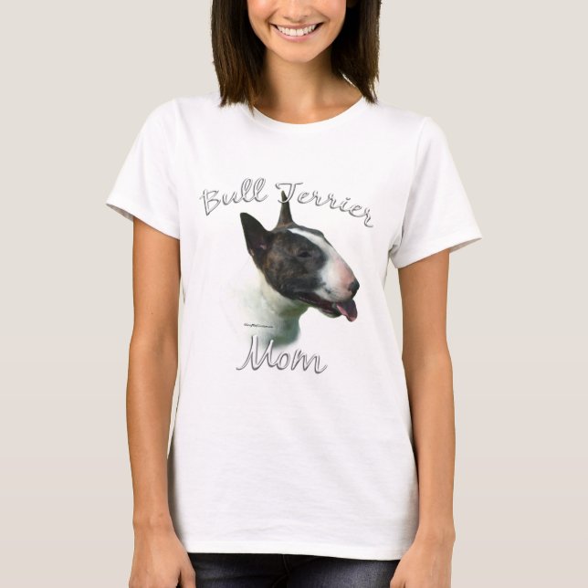 T-shirt Bull Terrier Maman 2 (Devant)