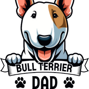 T-shirt Bull Terrier Papa