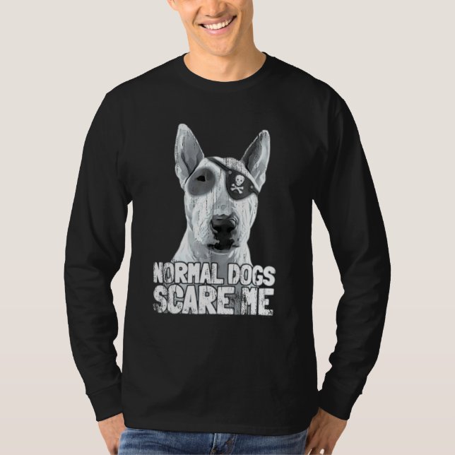 T-shirt Bull Terrier Pirate (Devant)