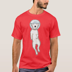 T-shirt Bull Terrier Space