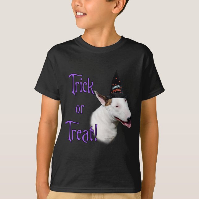 T-shirt Bull Terrier Trick (Devant)