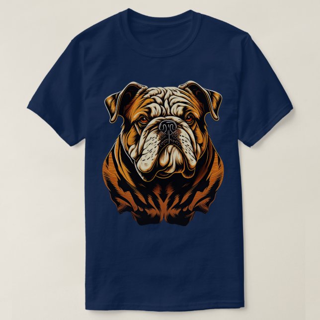 T-shirt Bulldog 5 (Design devant)
