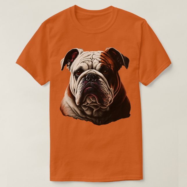 T-shirt Bulldog 6 (Design devant)