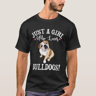 T-shirt Bulldog anglais