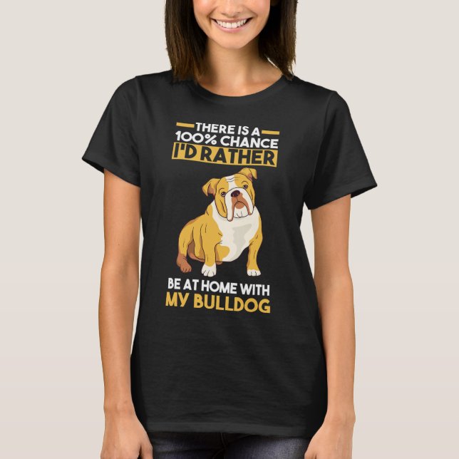 T-shirt Bulldog anglais (Devant)