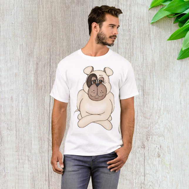 T-shirt Bulldog avec les grands yeux (Créateur téléchargé)