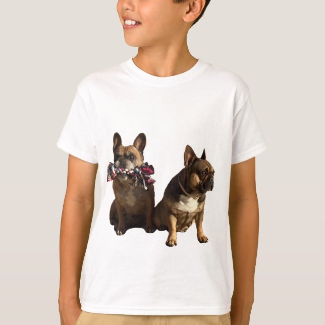 T-shirt Bulldog français (Devant)