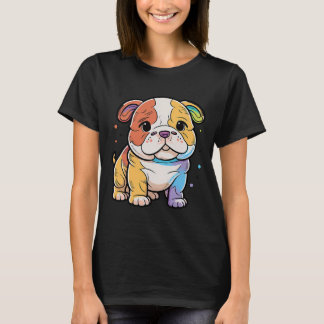 T-shirt Bulldog Frenchie Pitbull Chien Canine Chien Chiot