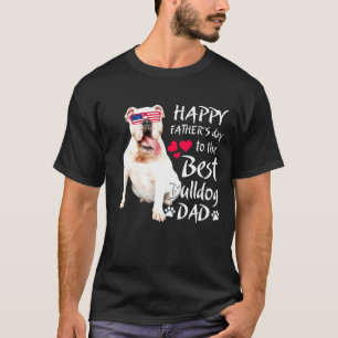 T-shirt Bulldog mignon drapeau américain le meilleur Corgi