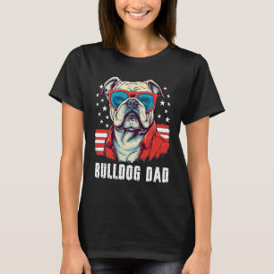 T-shirt Bulldog Papa