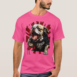 T-shirt Bulldog Rocker