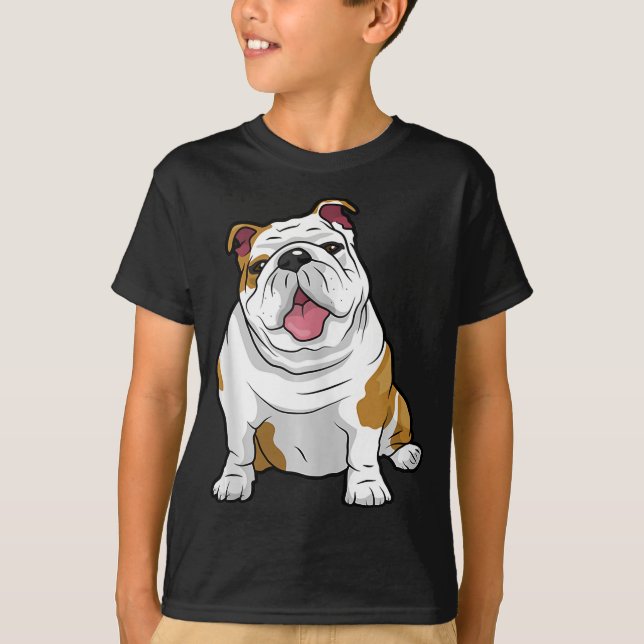 T-shirt Bulldogs anglais Awesome Funny Bulldog Pups Chiens (Devant)