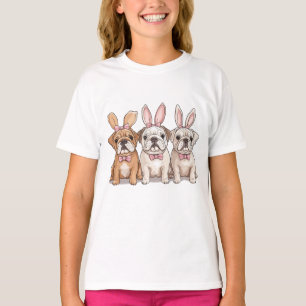 T-shirt Bulldogs anglais de Pâques