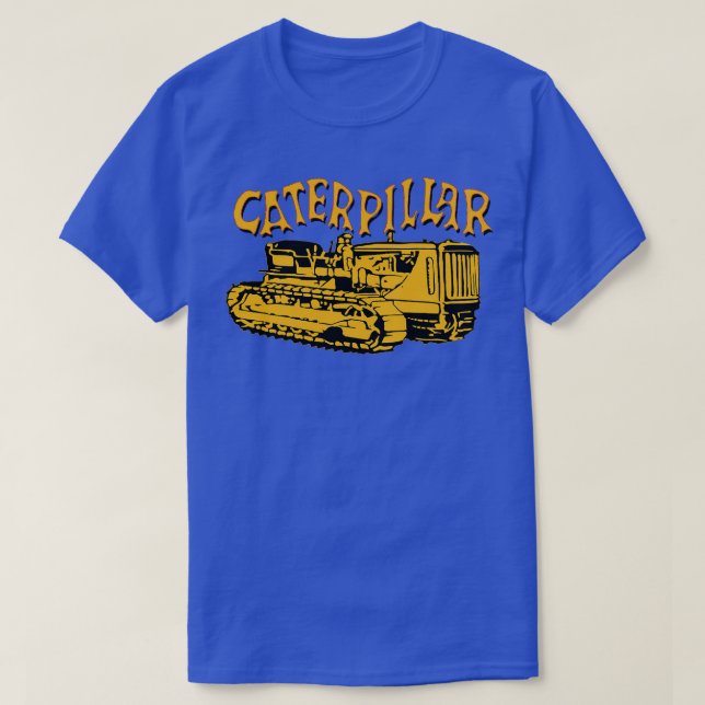 T-shirt Bulldozer Caterpillar (Design devant)
