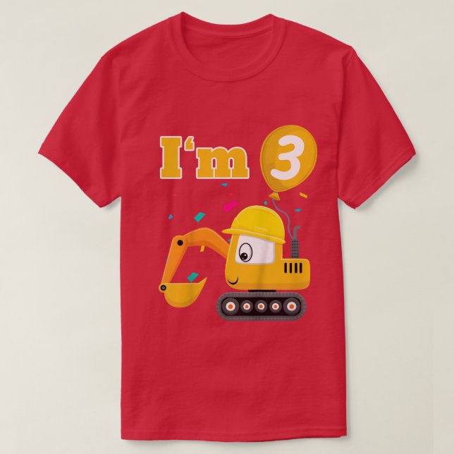 T-shirt Bulldozer Im 3 33r 3r (Design devant)