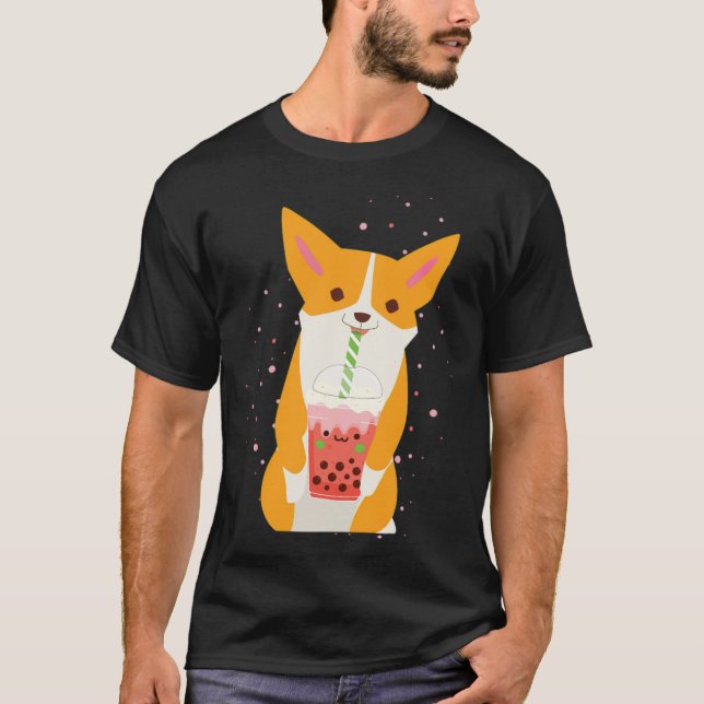 T-shirt Bulle Boba Tea bulle dans la (Devant)