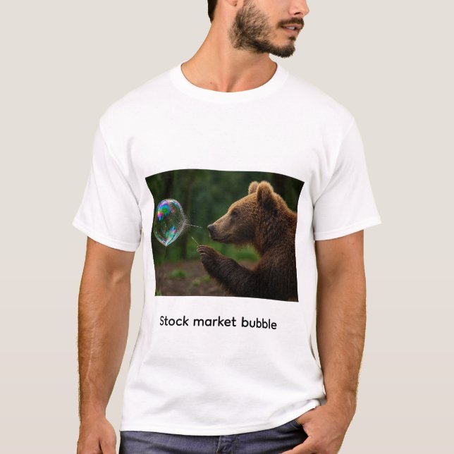 T-shirt Bulle boursière (Devant)
