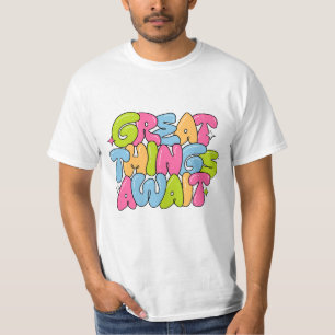 T-shirt bulle coloré