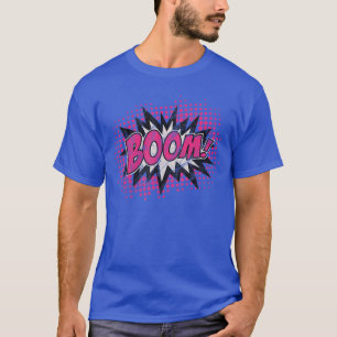 T-shirt Bulle de dialogue Boom Bang Pow Kaboom Explosion d