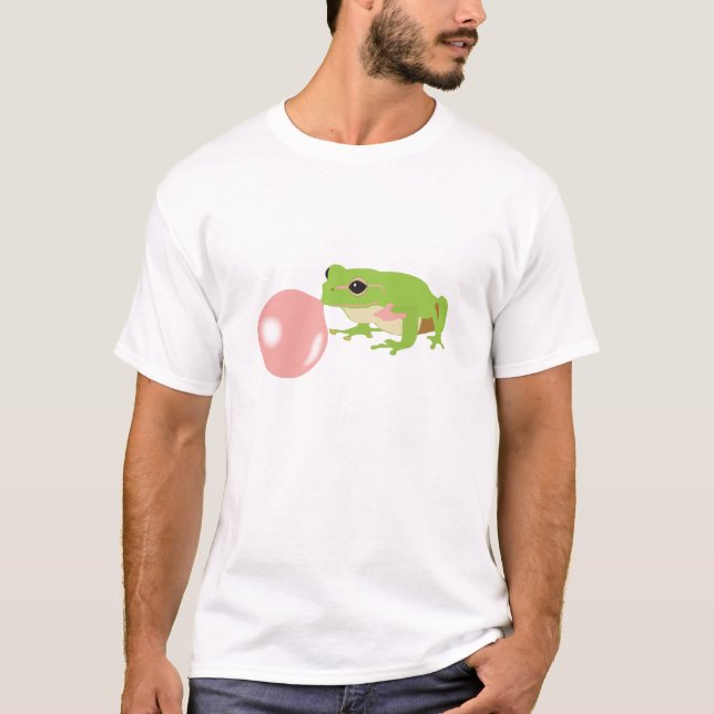 T-shirt Bulle de grenouille à bulle (Devant)