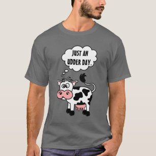 T-shirt Bulle de la parole de vache à bande dessinée